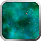 Cyan Nebula Live Wallpaper biểu tượng