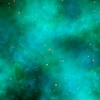 Cyan Nebula Live Wallpaper syot layar 1