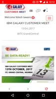 IBM GALAXY CUSTOMER MEET poster