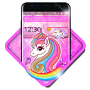 Galaxy Glitter Unicorn Theme APK