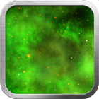 녹색 성운 라이브 배경 화면 아이콘