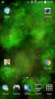 Hijau Nebula Live Wallpaper screenshot 1