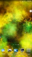 Gold Nebula Live Wallpaper ポスター