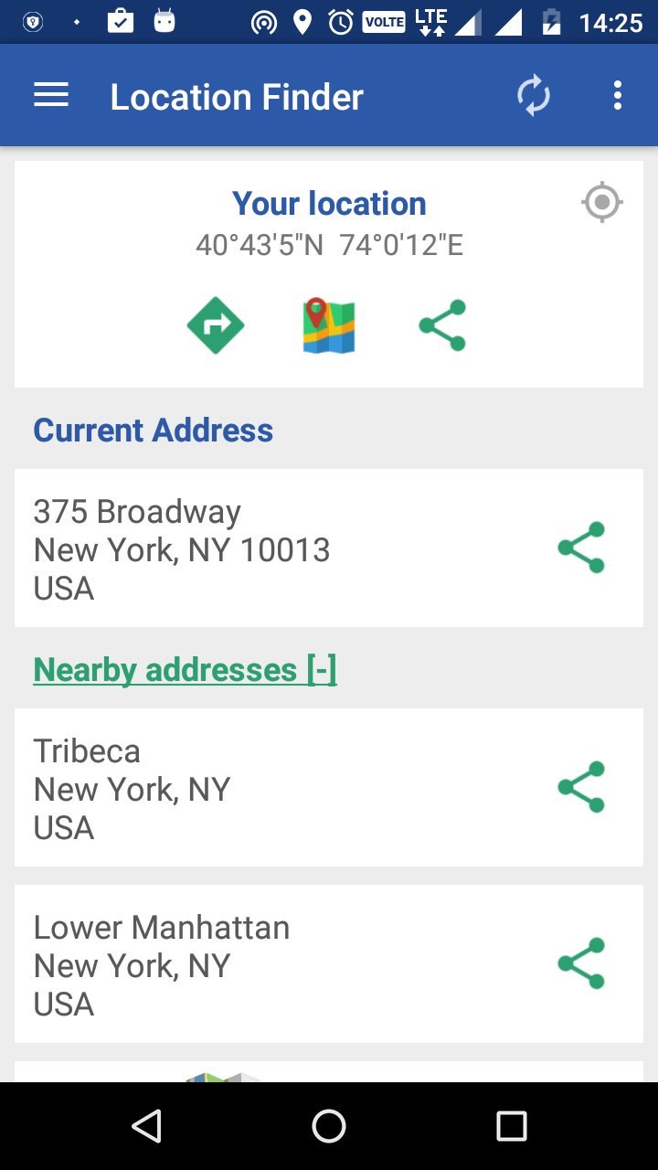 Location Finder APK للاندرويد تنزيل