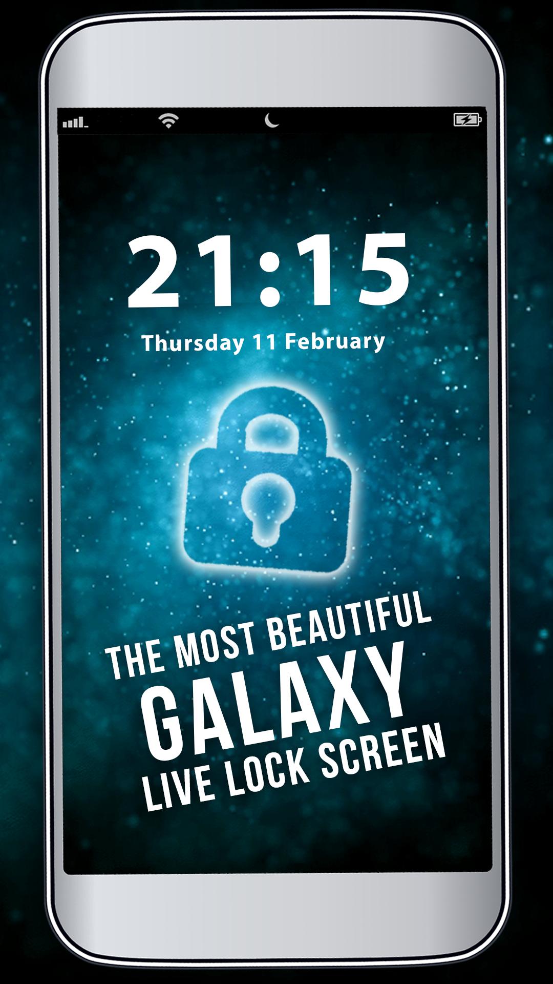 Android 用の 銀河ロック画面壁紙画像 Apk をダウンロード