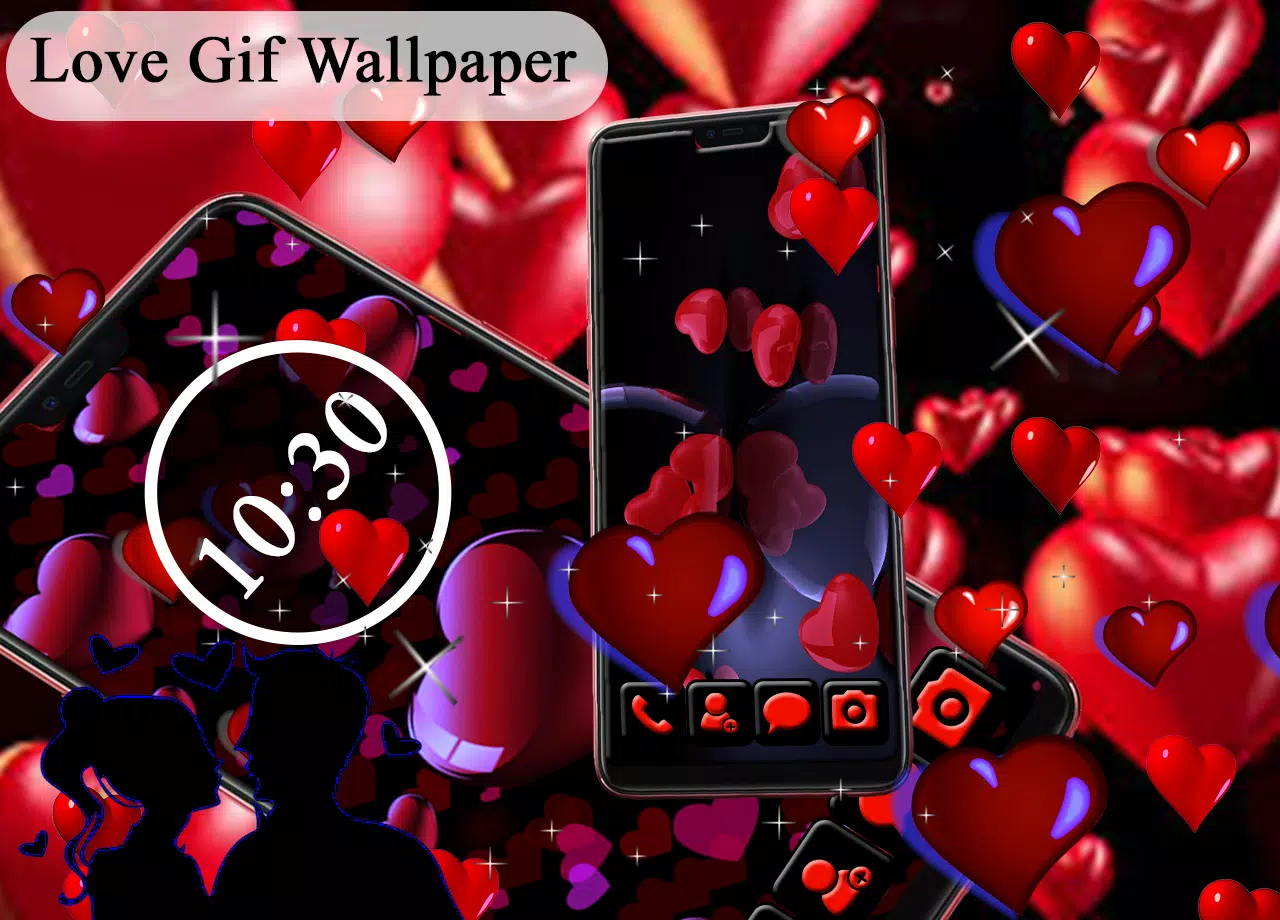 Romantic Love Gif Live Wallpaper & Gif Wallpaper APK pour Android  Télécharger