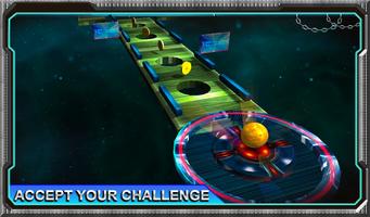 Galaxy Rolling Ball Balance 3D Champion ภาพหน้าจอ 3