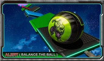 Galaxy Rolling Ball Balance 3D Champion syot layar 1