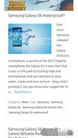 Samsung Galaxy S6 News ảnh chụp màn hình 1
