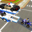 Police ATV Bike Transport Truck Driving aplikacja