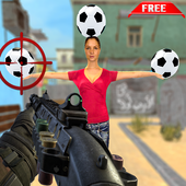 FPS football fusil tireur 3d 2018 icon