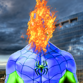 Spider Ghost Hero Vs Dead City Villains icon