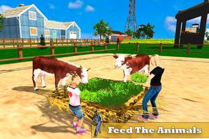 virtual Landwirt glückliche Familiensimulatorspiel Screenshot 2
