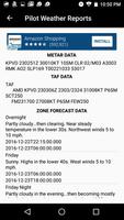 Pilot Weather Reports ภาพหน้าจอ 1