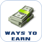 Ways to earn online icon