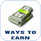 Ways to earn online ícone