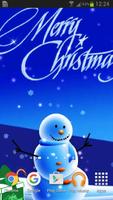 Snowman Live Wallpaper HD FREE poster