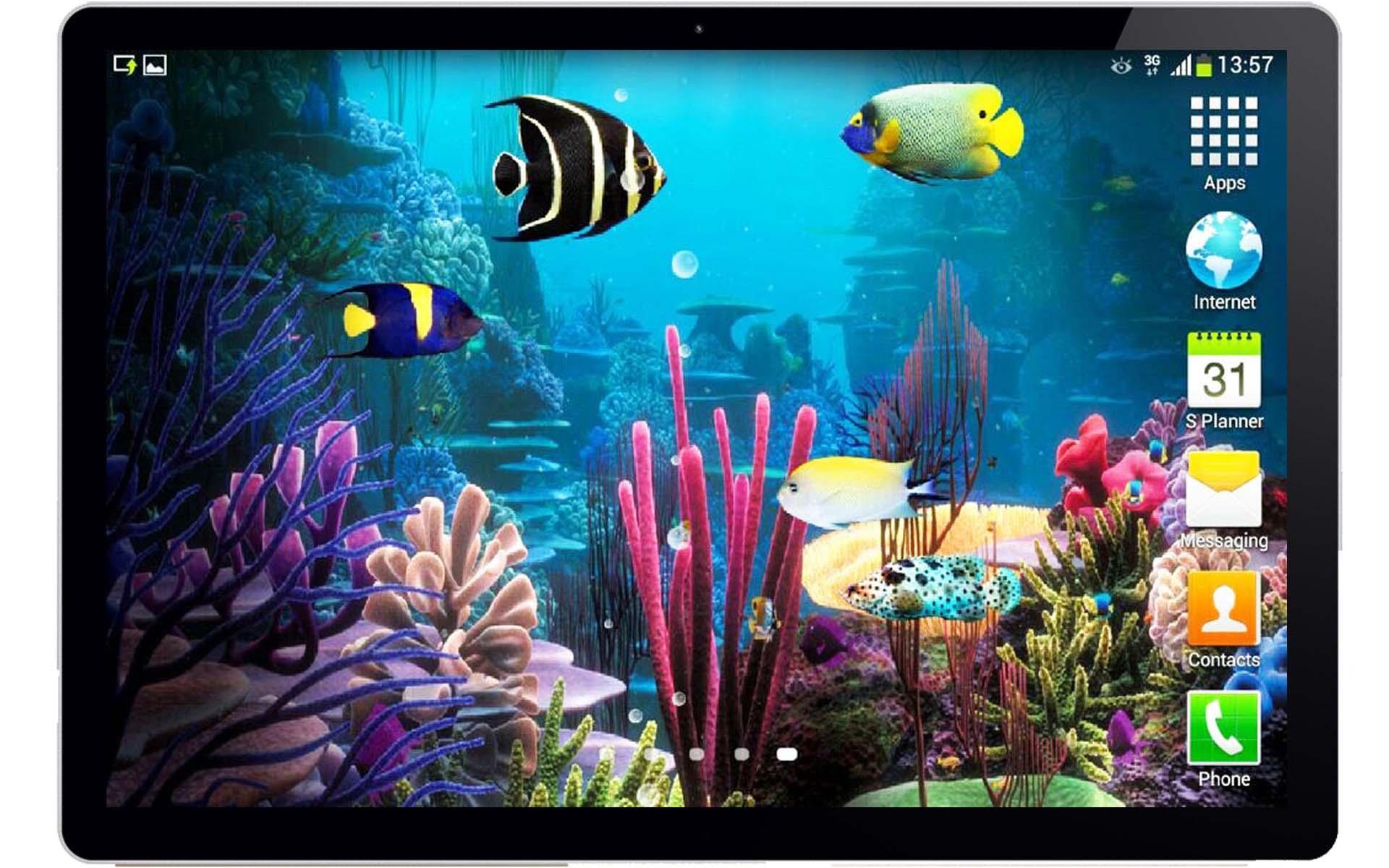 Живые аквариумы на телефон. Живой аквариум. Живые обои аквариум. Заставка аквариум с рыбками. Живые обои аквариум для андроид.