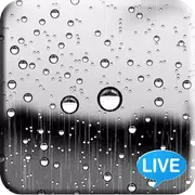 Glass Raindrops Live Wallpaper