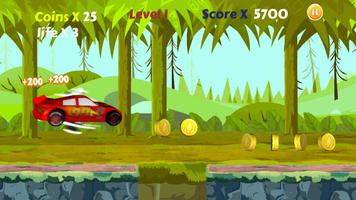 Mcqueen Jungle Run Game स्क्रीनशॉट 3