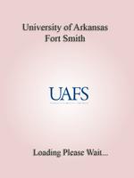 Univ. of Arkansas Fort Smith Plakat