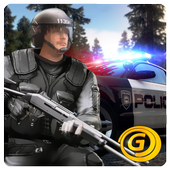 Immobilier Crime Police Sniper icon