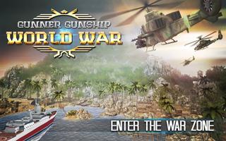 Gunner Gunship World War Affiche