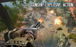 Gunner Gunship Perang Dunia screenshot 1