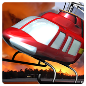 Heli Rescue Fire Fighter icon