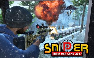 Sniper Train War Game 2017 Affiche
