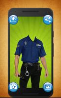 Police Photo Suit Plakat