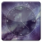 Galaxy X HD Analog Clock LWP иконка