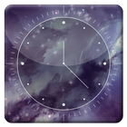 Galaxy X HD Analog Clock LWP icon