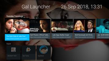 برنامه‌نما Gal TV Launcher عکس از صفحه