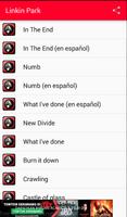 Linkin Park In The End Musica capture d'écran 1