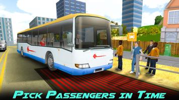 CITY HIGHWAY BUS SIMULATION GAME 2017 تصوير الشاشة 1