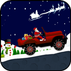 Weihnachtsmann Santa Claus Schlitten Snow Ride 3D Zeichen
