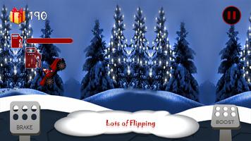 Navidad Santa Claus Hill Sleigh Snow Ride 3D captura de pantalla 2
