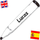 Lucas' Whiteboard Zeichen