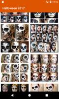 Maquillage d'Halloween Affiche