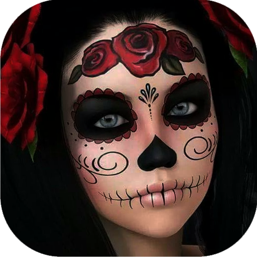 Dia de Los Muertos Schädel Make-up