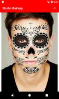 Day of the Dead Skull Makeup 스크린샷 2