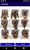 Girls Hairstyles Step by Step 스크린샷 1