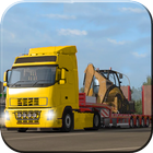 Mountain Truck Driving Off Road 아이콘