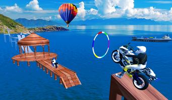 Motocross Beach Bike Racing Game Affiche