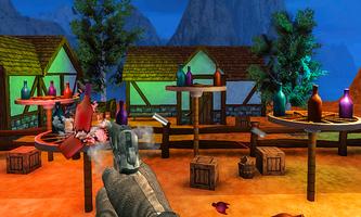 Modern Fidget Shooter Game – Glass Bottle Shooting screenshot 1