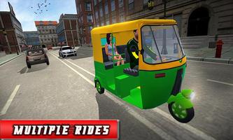 Taxi Driver Sim: Ride Bicycle, Moto Bike & Tuk-tuk capture d'écran 3