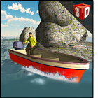 3D Motor Boat Simulator icône