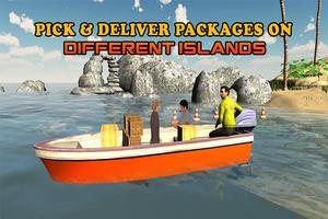 3D Motor Boat Simulator پوسٹر