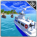 Marine politie motorboot anval-APK